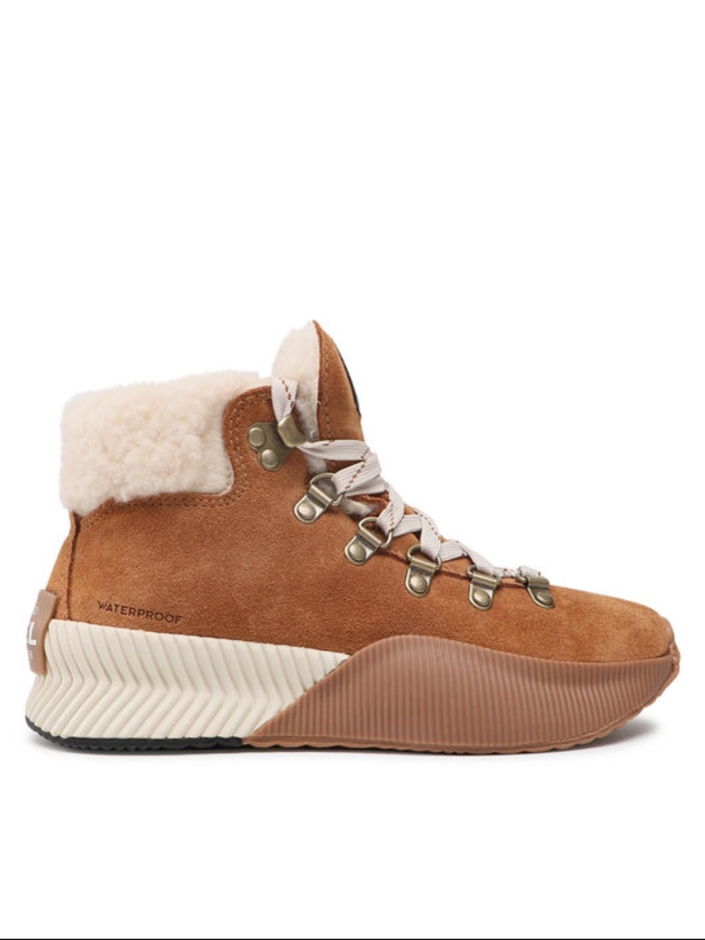 SOREL Out N About III Conquest Waterproof Boots Tan 7.5
